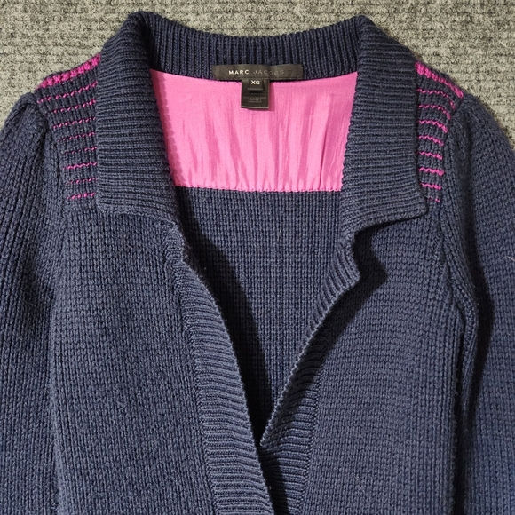 Marc Jacobs Wool Laine Cardigan Sz XS - Picture 6 of 12